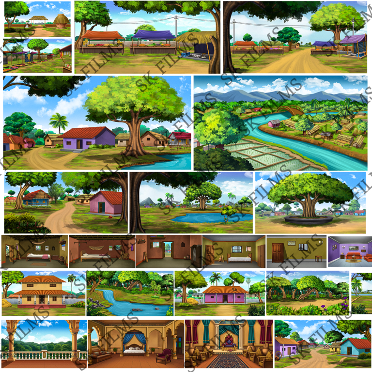 New Premium PSD Background Pack (27 BG) – SK Animation