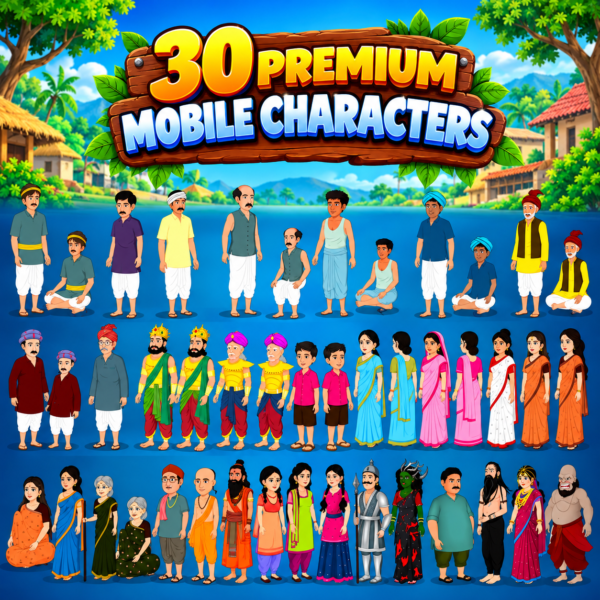 30 Mobile Premium Characters
