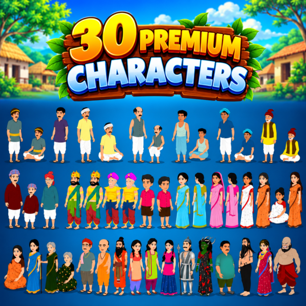 30 New Premium Characters (Fla)