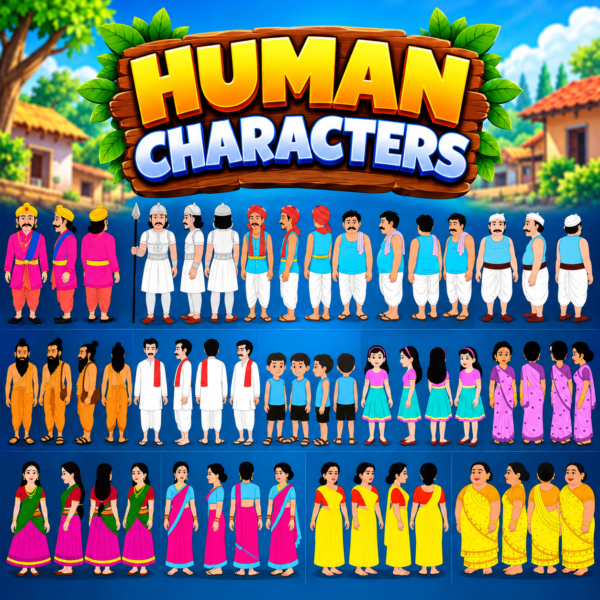 14 New Premium Characters (4 POSE)