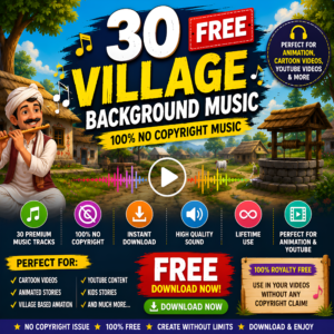 30 FREE Village Background Music Pack | No Copyright Music for Animation Videos