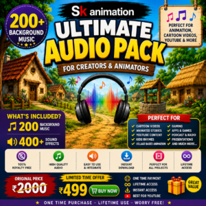 🎵 Ultimate Audio Pack For Creators & Animators 🎧
